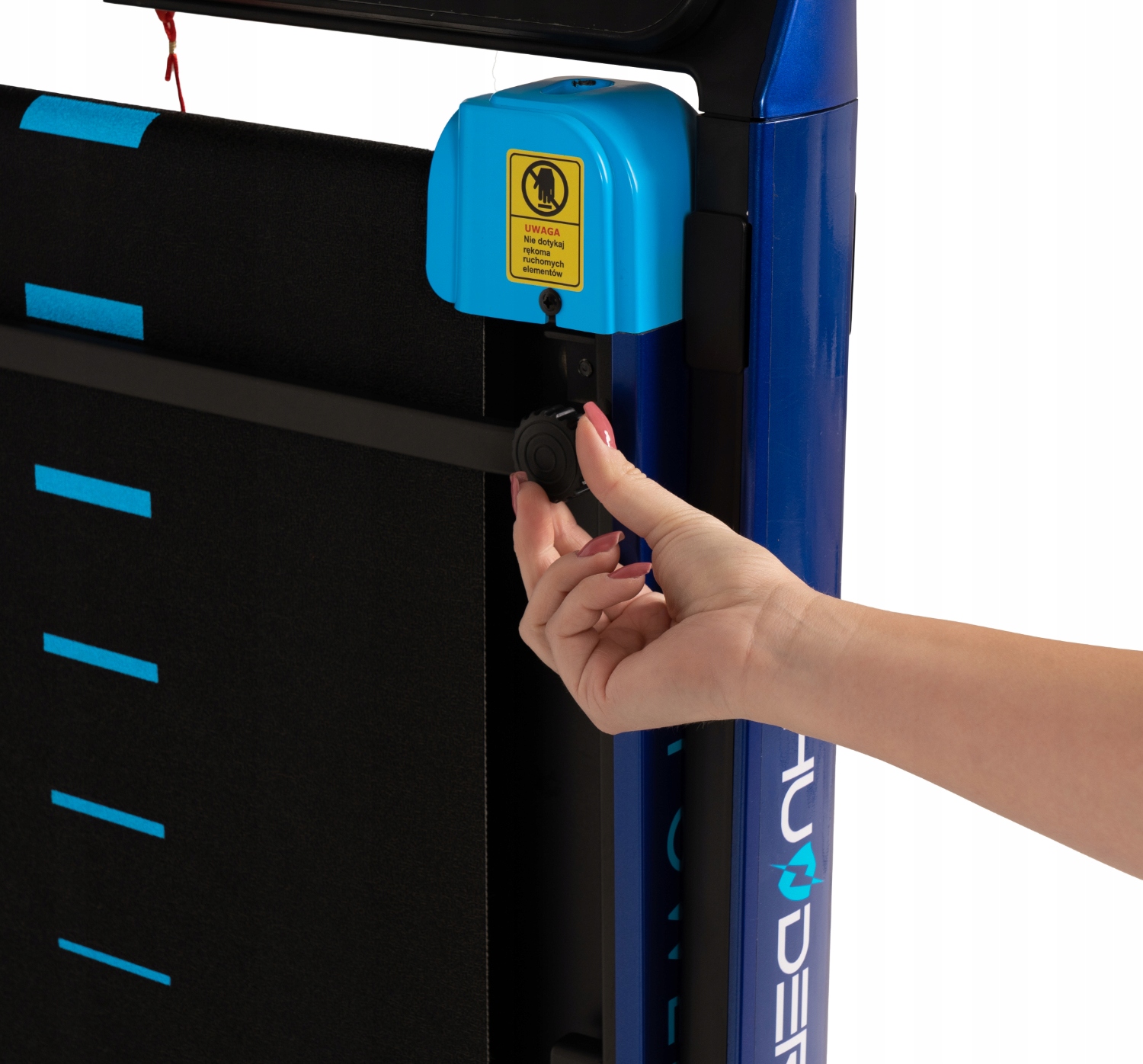 BIEŻNIA ELEKTRYCZNA THUNDER-RACE TRENINGOWA 130KG *WYSOKA JAKOŚĆ* HIT 2024 Kod producenta RACE-BLUE