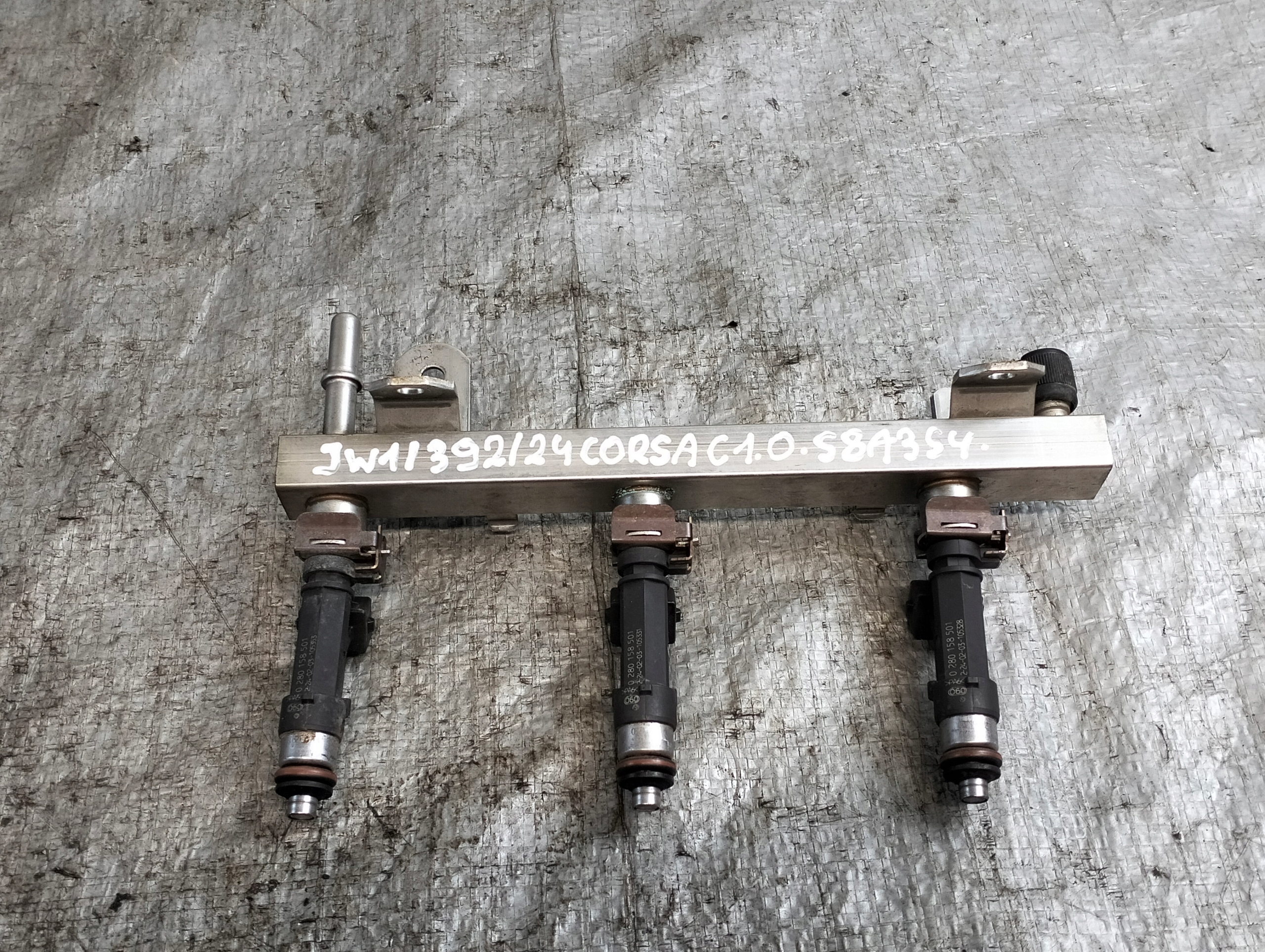 Rampe injection BOSCH OPEL CORSA C 1.0B 03r 0280151207