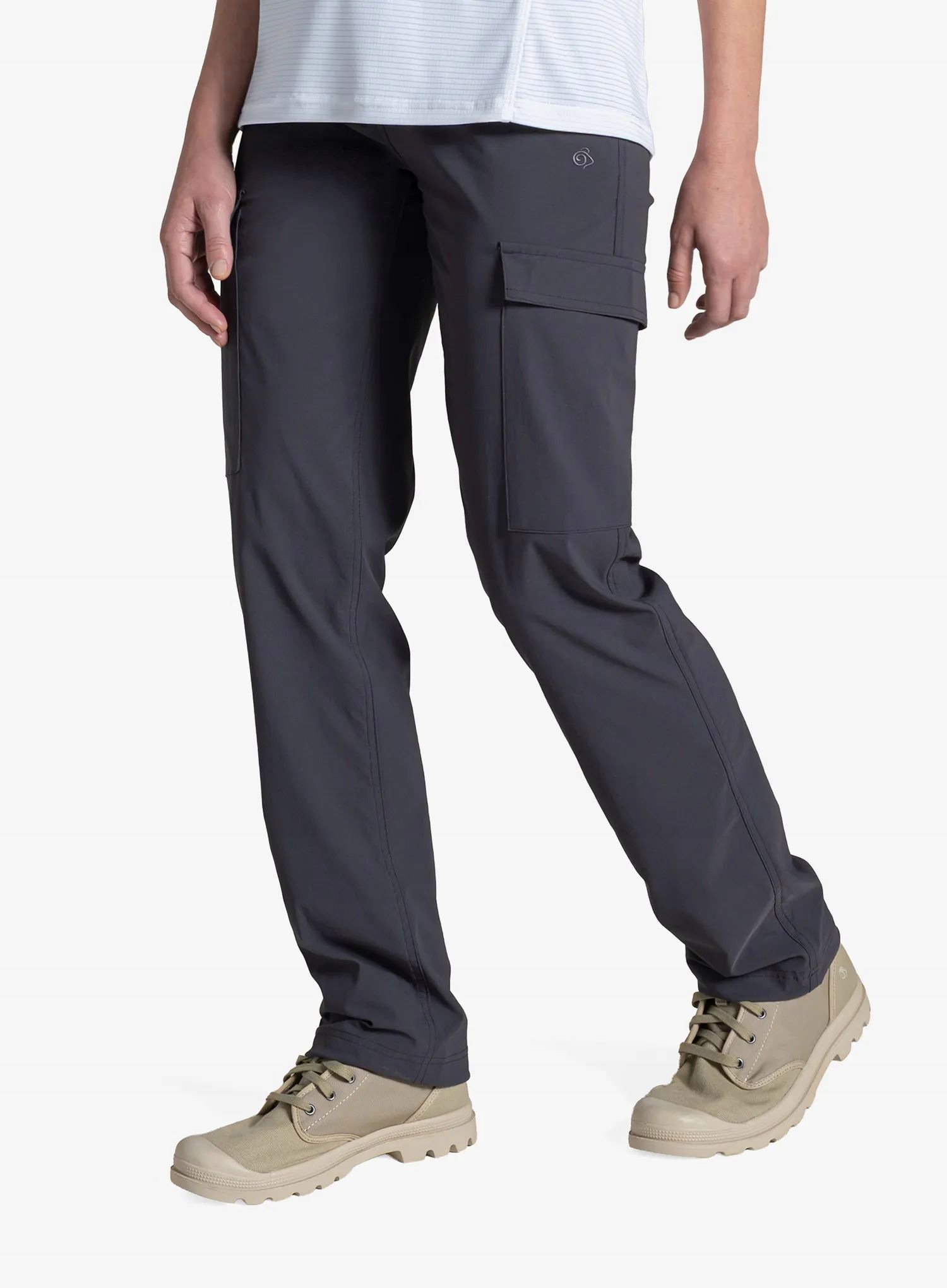Spodnie turystyczne Craghoppers NosiLife Rif Stretch Cargo iron 10 (s)