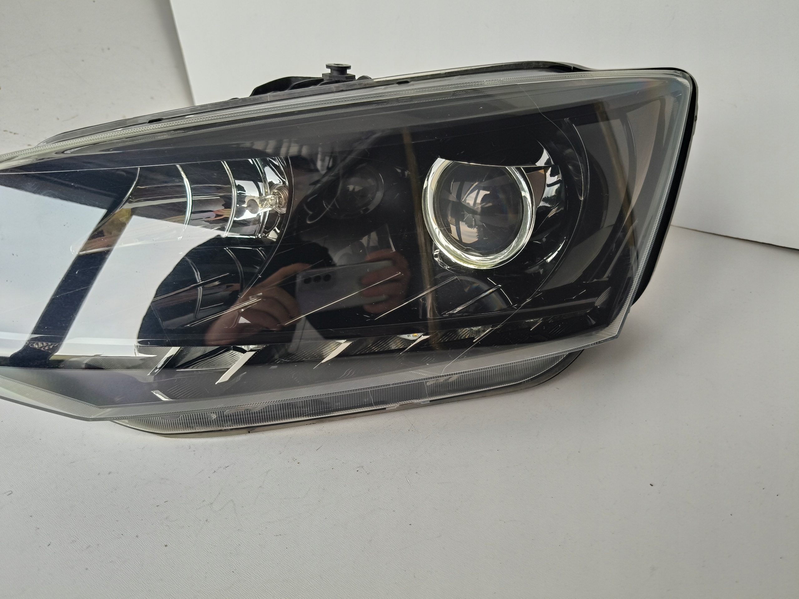 light left REFLEKTOR SKODA FABIA III 3 6V 6V0 14- LED