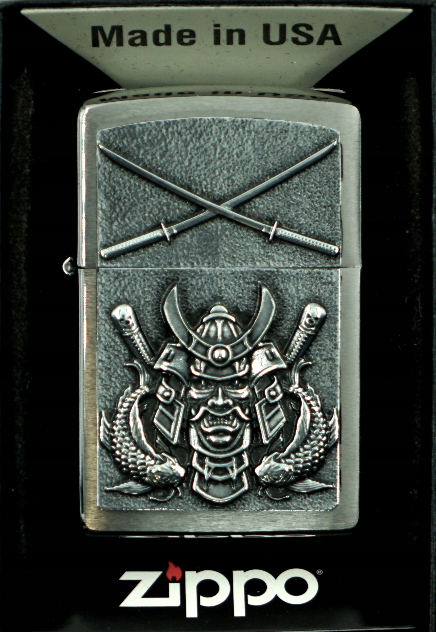 Zapalovač Zippo Samurai 2007836 Větruodolný benzínový