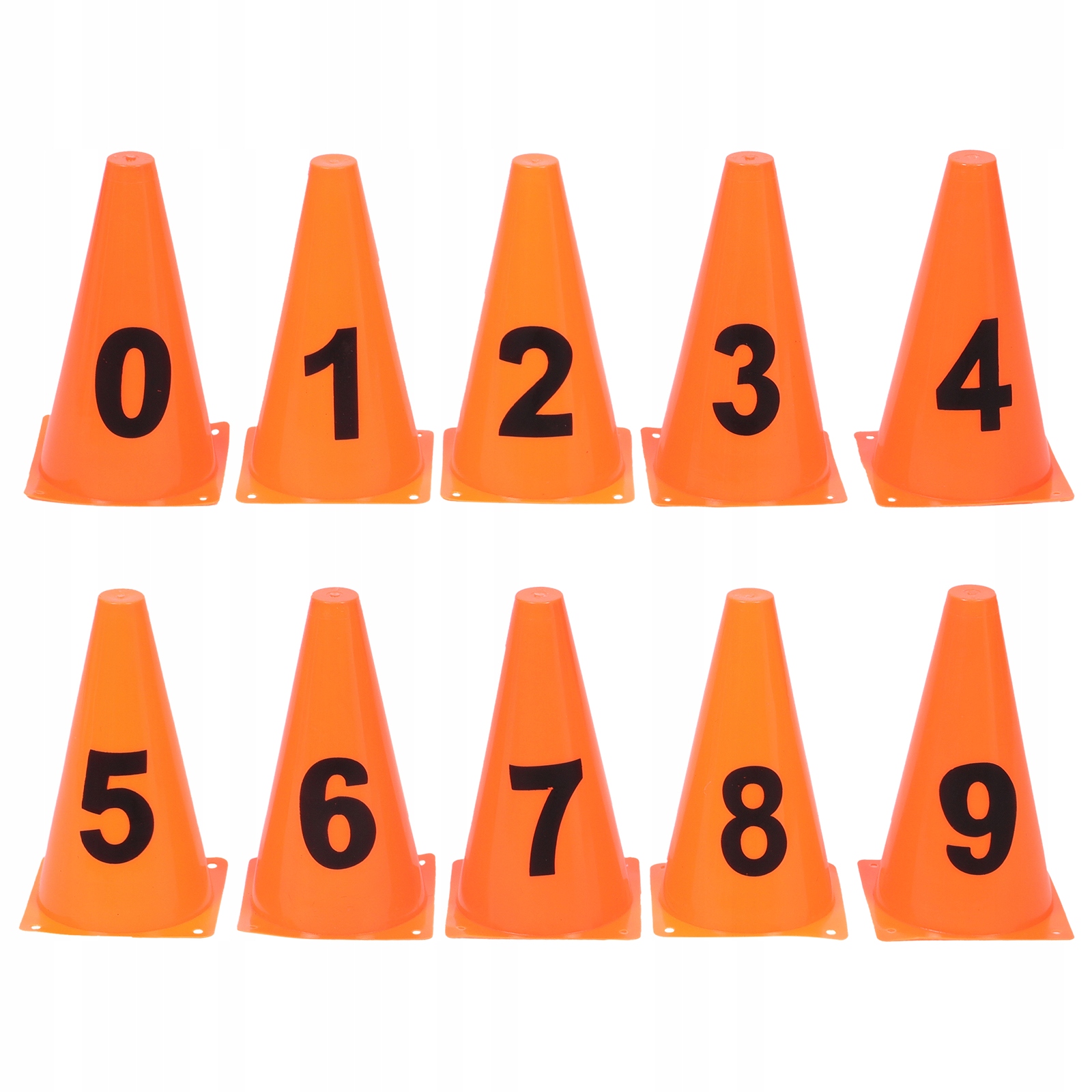 AGILITY CONES NUMBERED CONES SOCCER TRAINING Marka bez marki