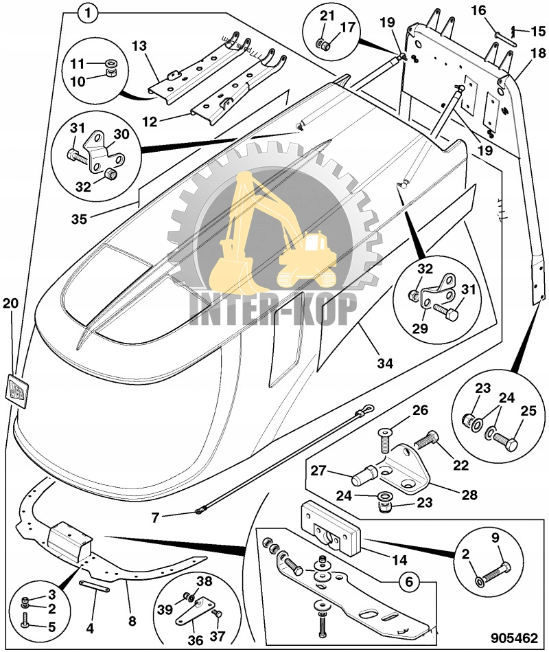 Maska do Fastrack 2155 - 2170 -- 332/R0764 3333/U7021