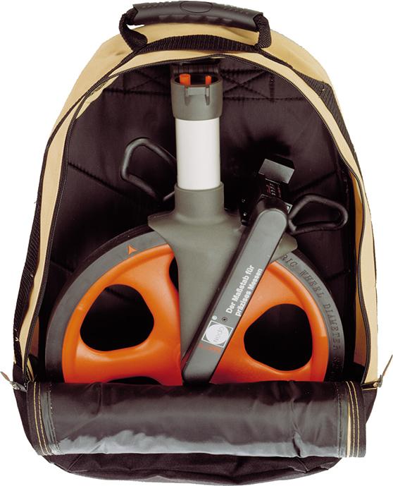 Měřicí kolečko Leichtmessrad Deluxe s brzdou a batohem Nedo