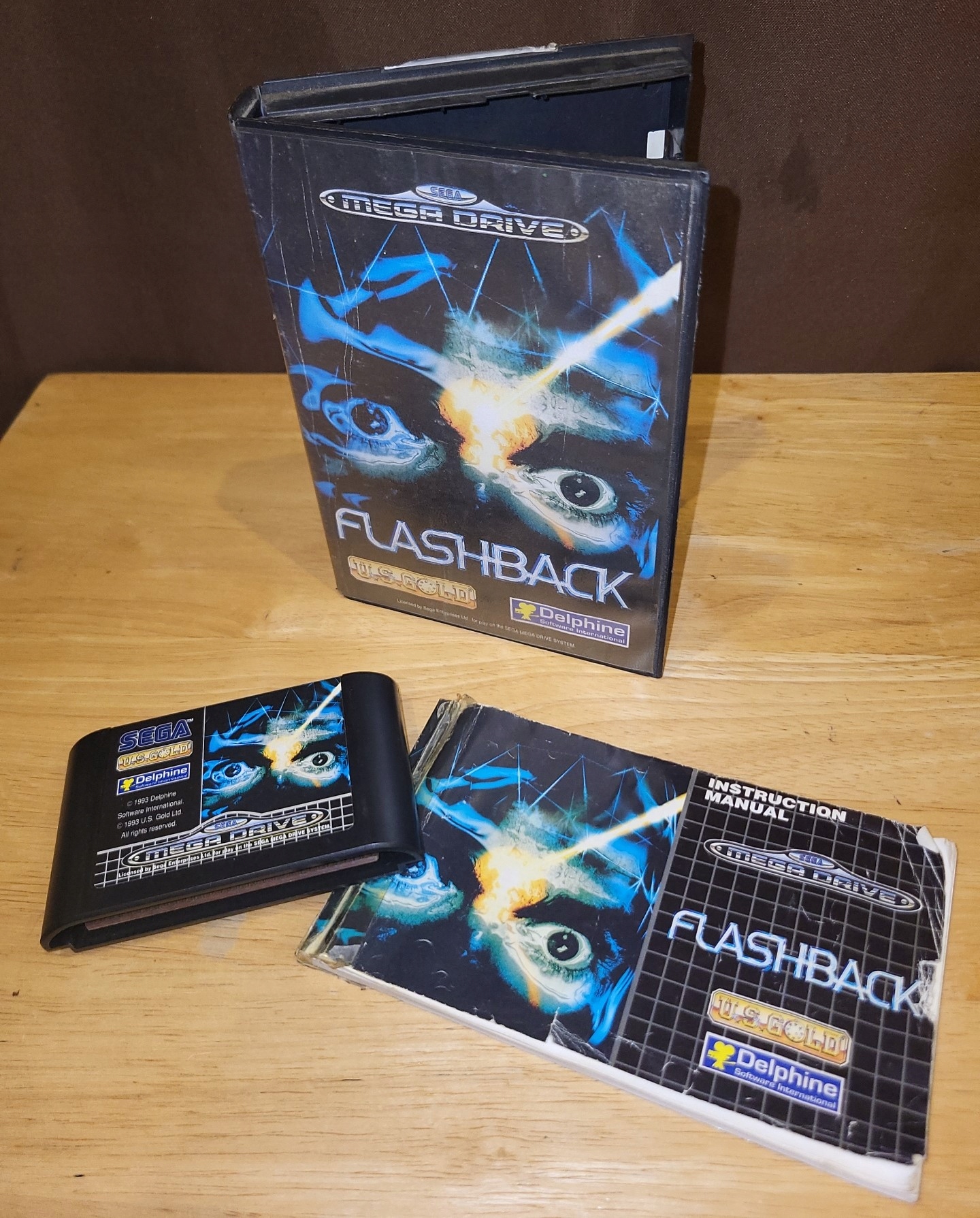 FLASHBACK - SEGA MEGA DRIVE SMD KOMPLET