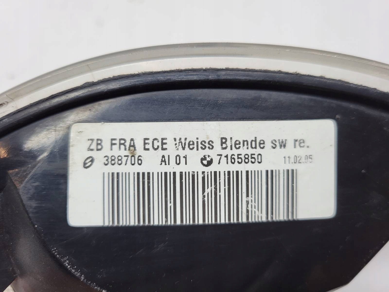 indicator right BMW E46 318 and 2.0 16V N42B20 7165850