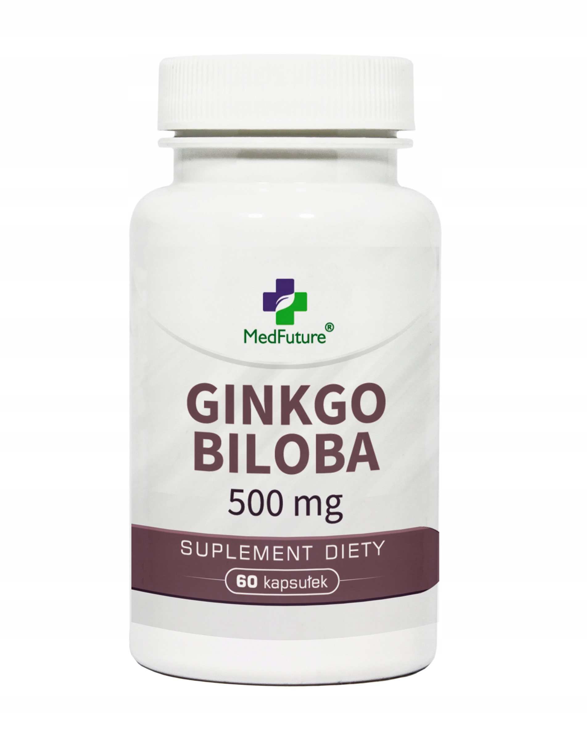 

Ginkgo Biloba Miłorząb japoński Ekstrakt 500 mg