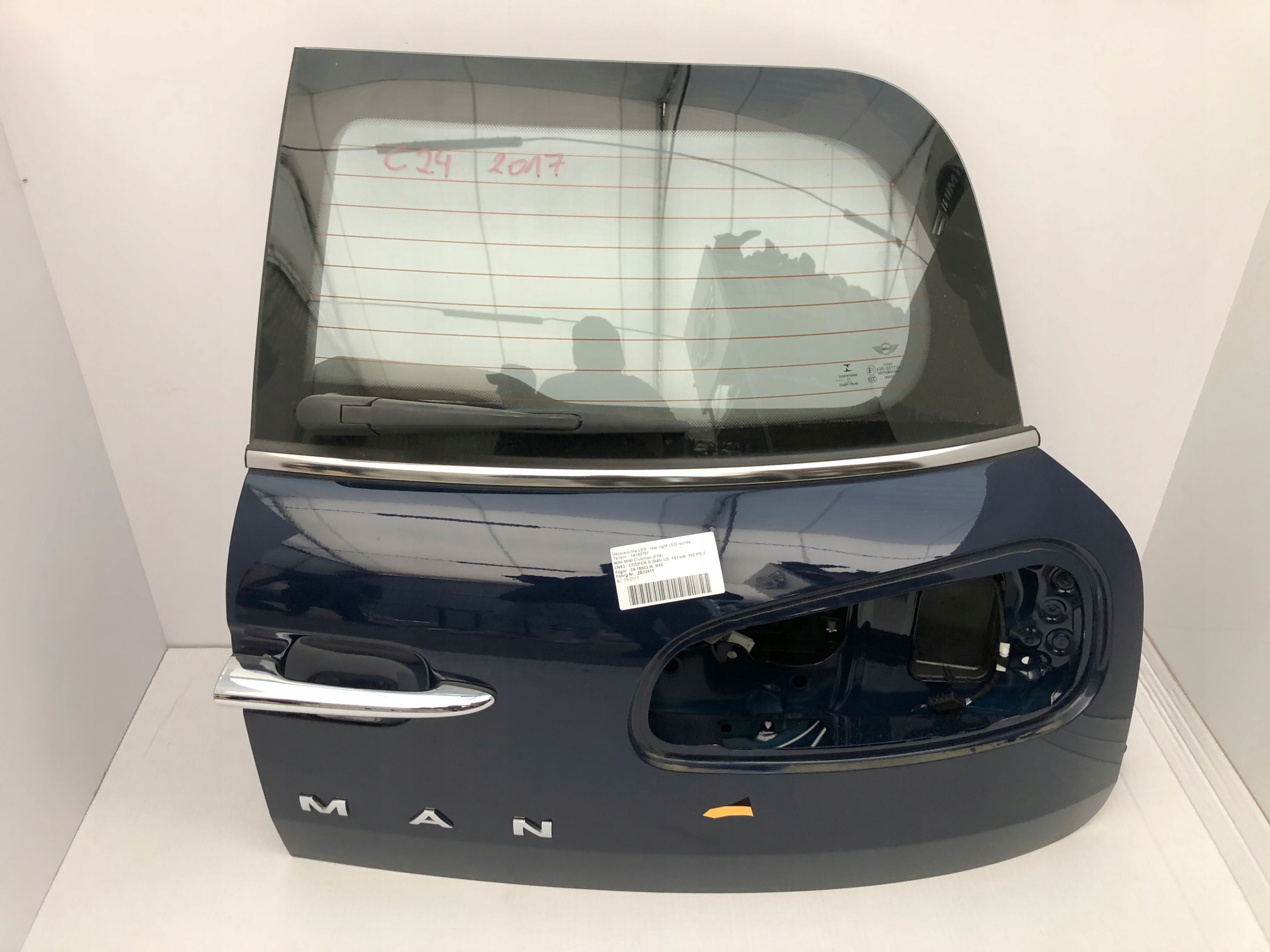 DRZWI TYŁ TYLNE PRAWE KLAPA MINI CLUBMAN F54 C24