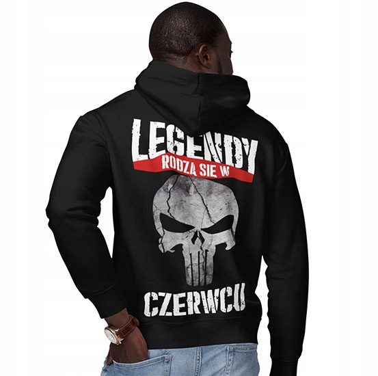 

Bluza Z Kapturem Legendy Punisher