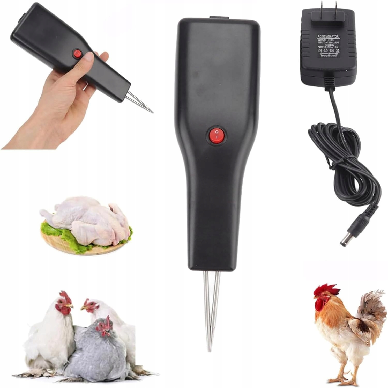 Elektrická Škubačka Na Peří Drůbeže, Kuřata, Peří