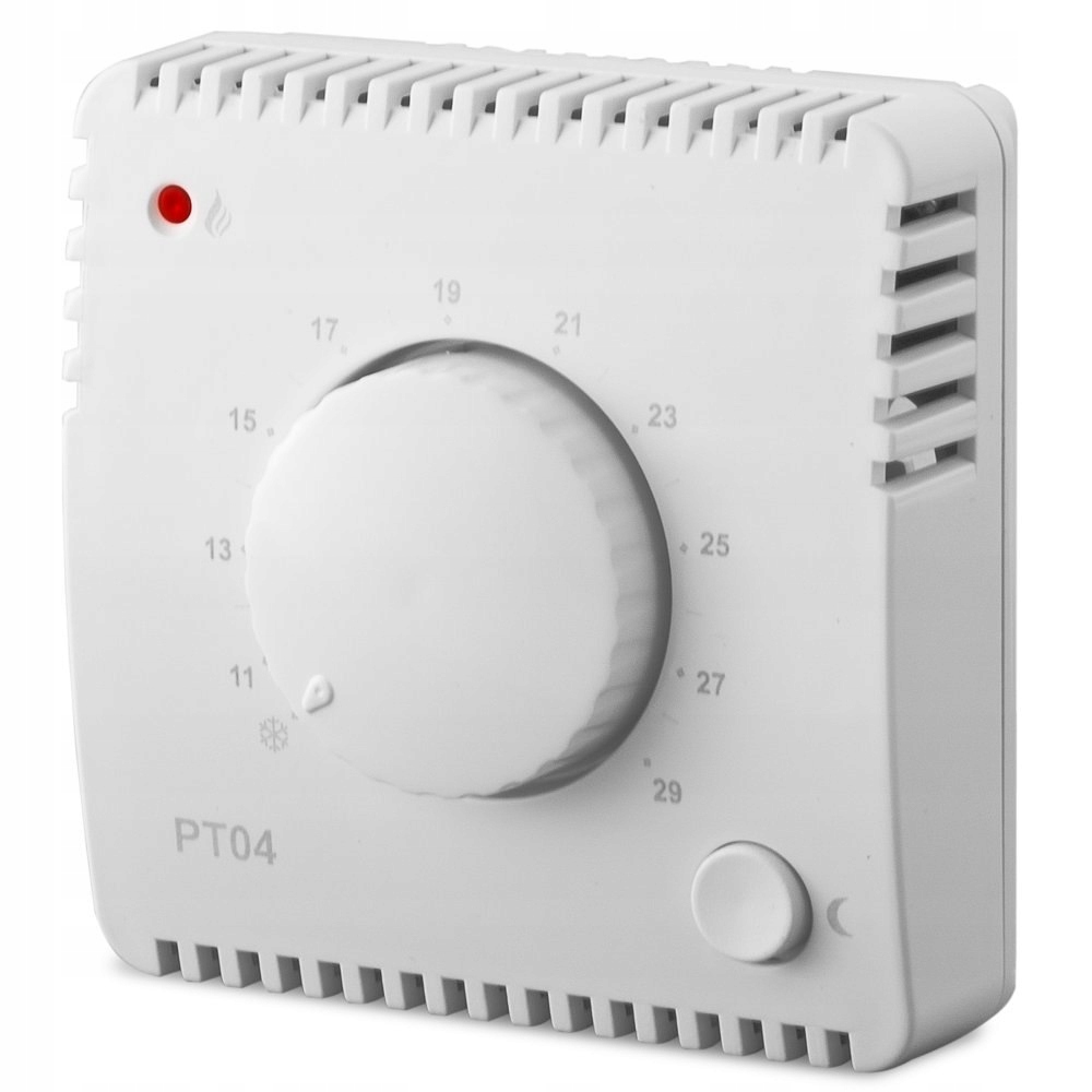 

Termostat pokojowy PT04 z obniżeniem nocnym temp.