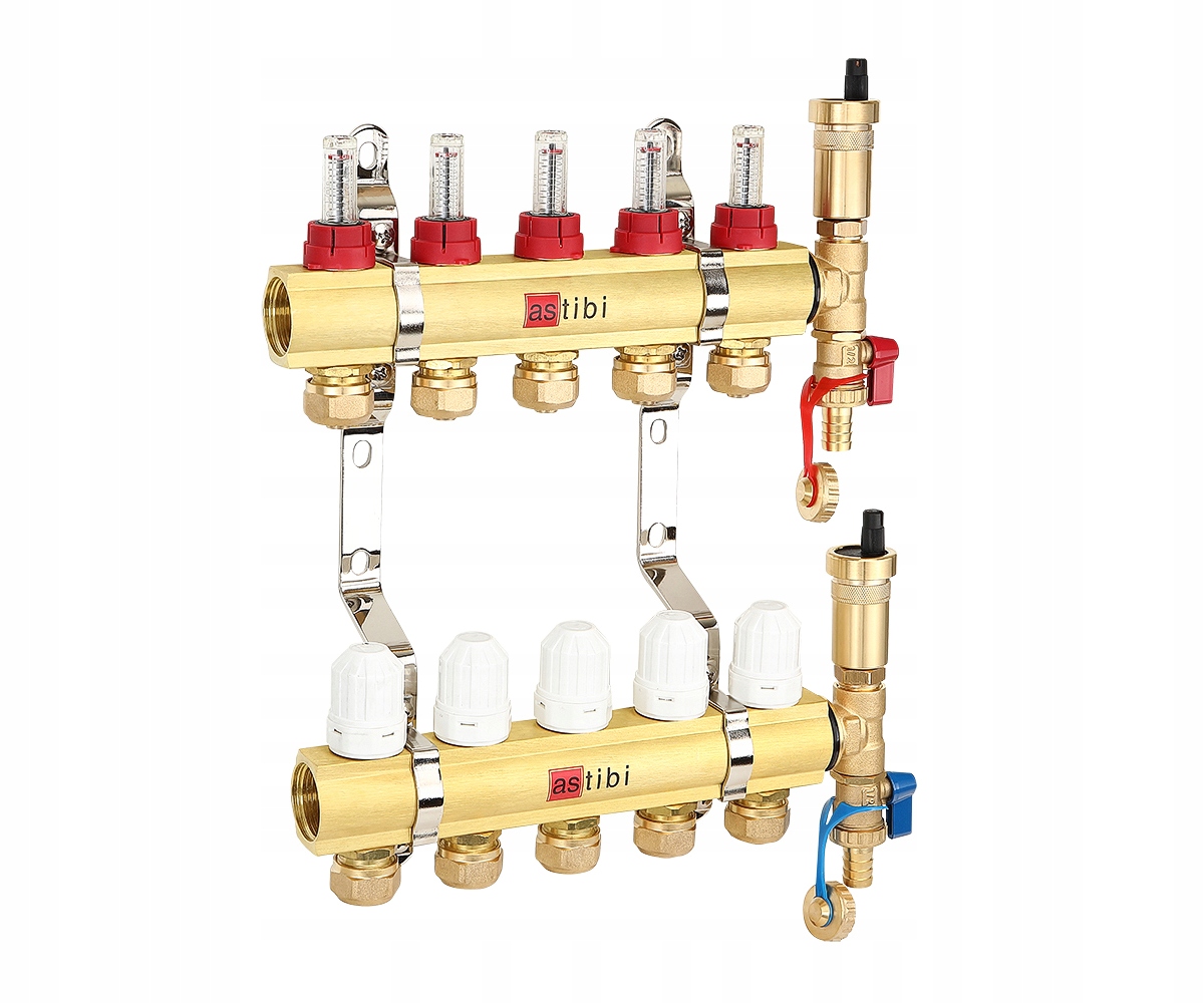 ROZDZIELACZ 5 OGRZEWANIA PODŁOGOWEGO DO PODŁOGÓWKI Marka Astibi