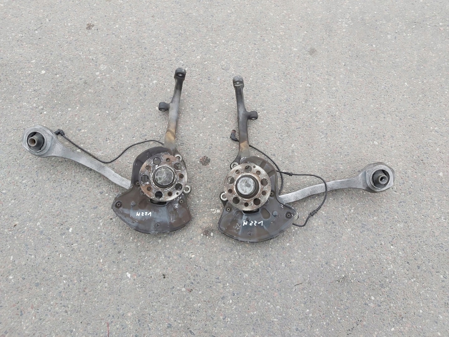 swing front front right left MERCEDES W221 3.0 CDI BDB!!