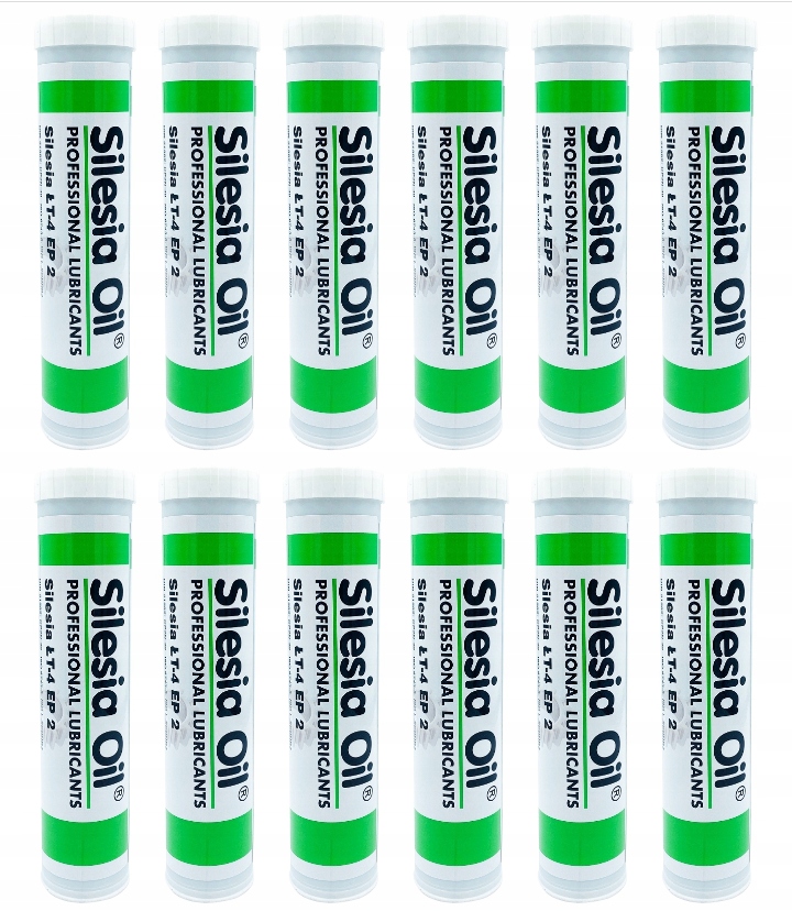 Smar litowy do koparek Silesia Oil ŁT4 EP2 12x400g