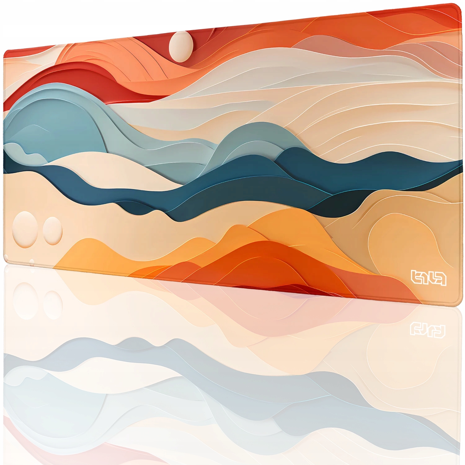 Podkładka Pod Myszkę XXL Miraż Pustynnych Fal 90x40 Tilt Dla gracza