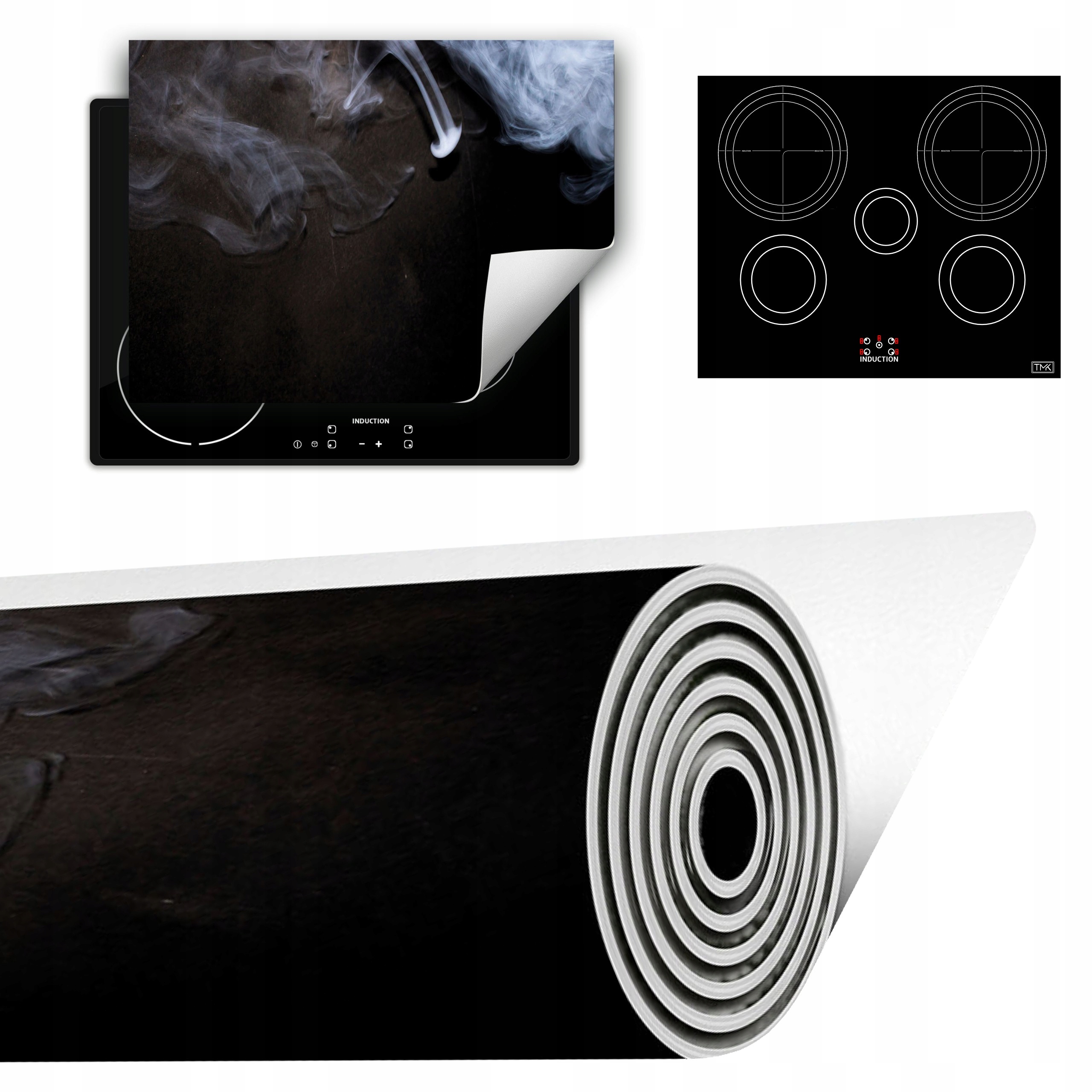 Vinylová Podložka Do Kuchyně Více Místa 70x52 kouř