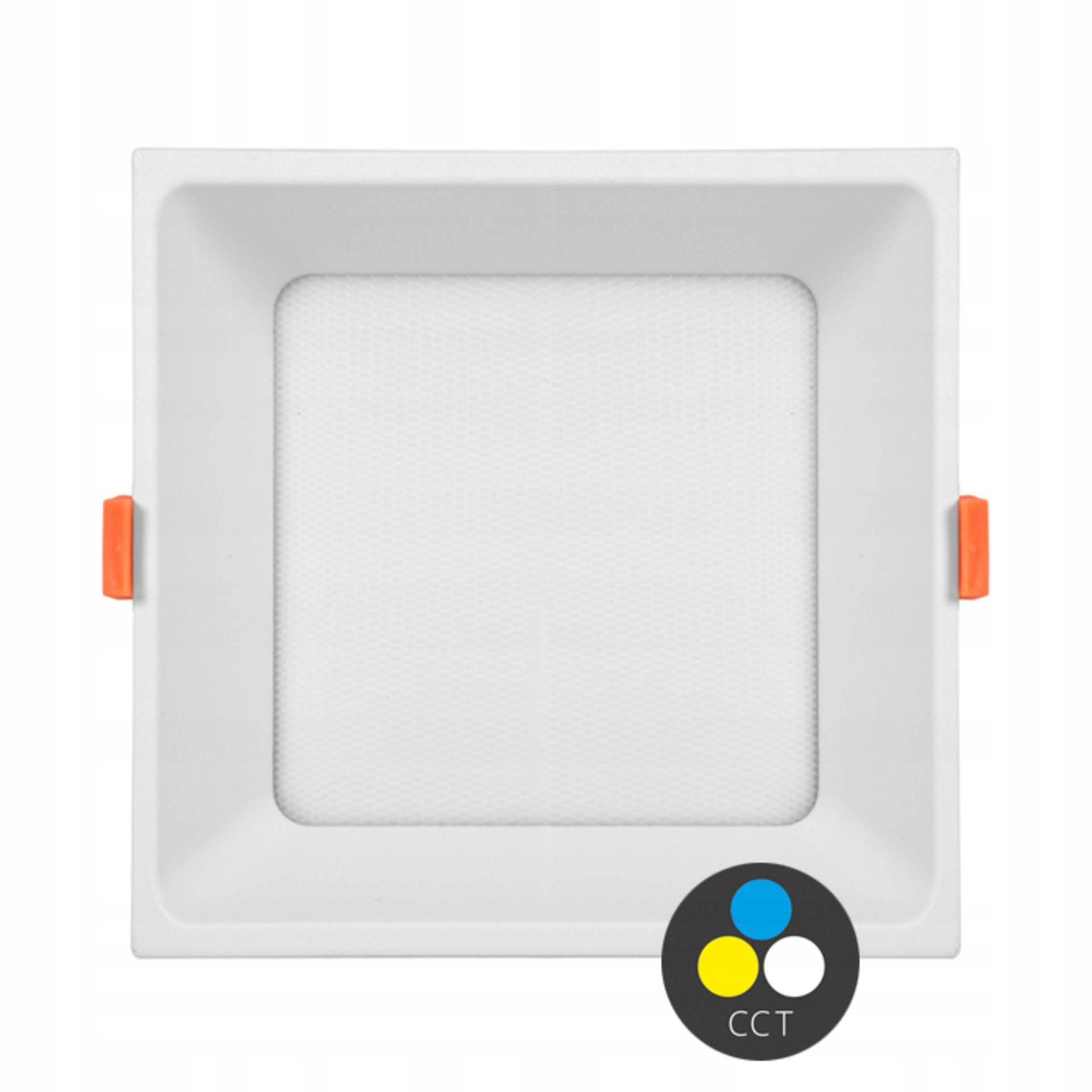 Ecolite Smd čtverec 17,5cm 24W Cct IP20 3120lm LED-IN01S-UGR/CCT/24W