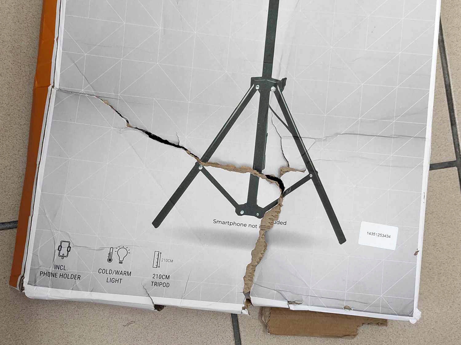 Outlet LAMPA PIERŚCIENIOWA (LED RING) Temperatura barwowa 3000-6500 K