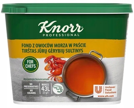 Knorr Fond z owoców morza w paście 1 kg