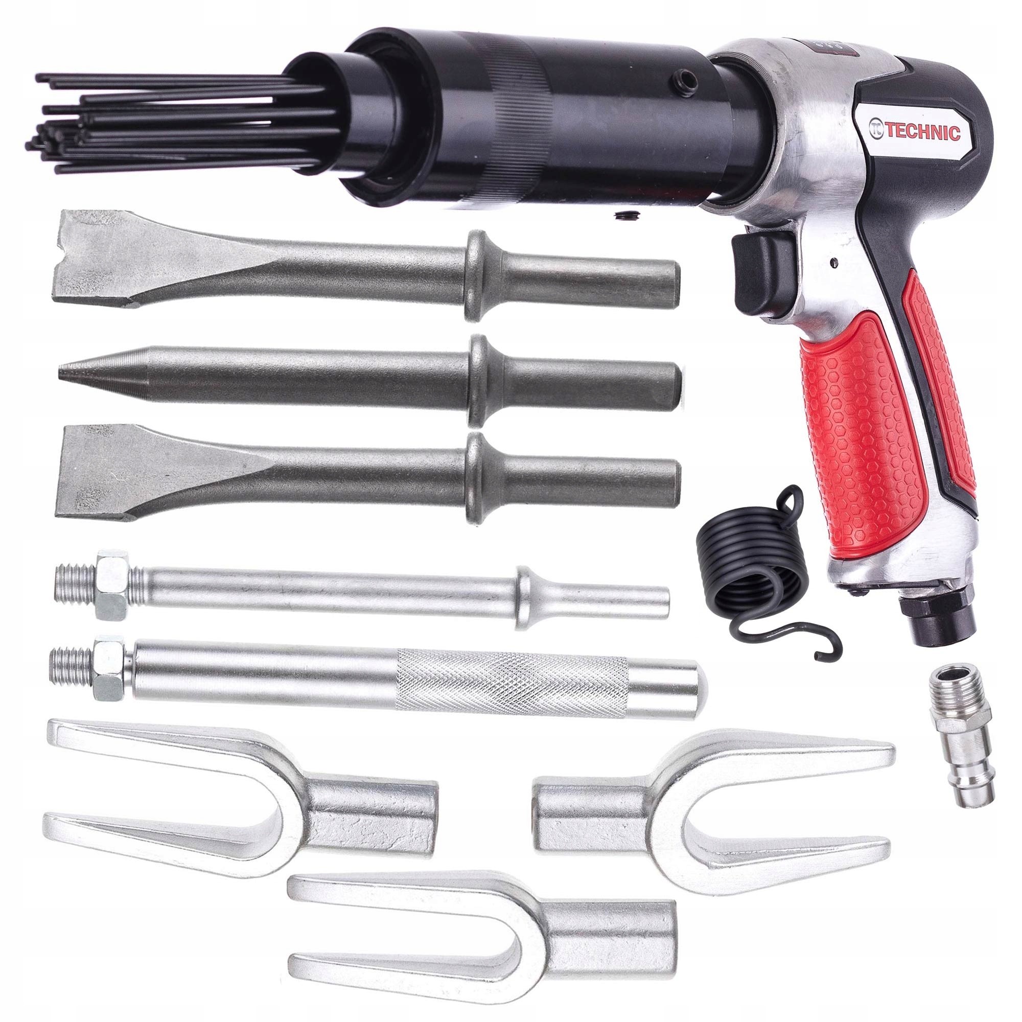 Pneumatické Kladivo Pro Čepy Tyčí Kloubů Jehlové Dláto Hroty Sada