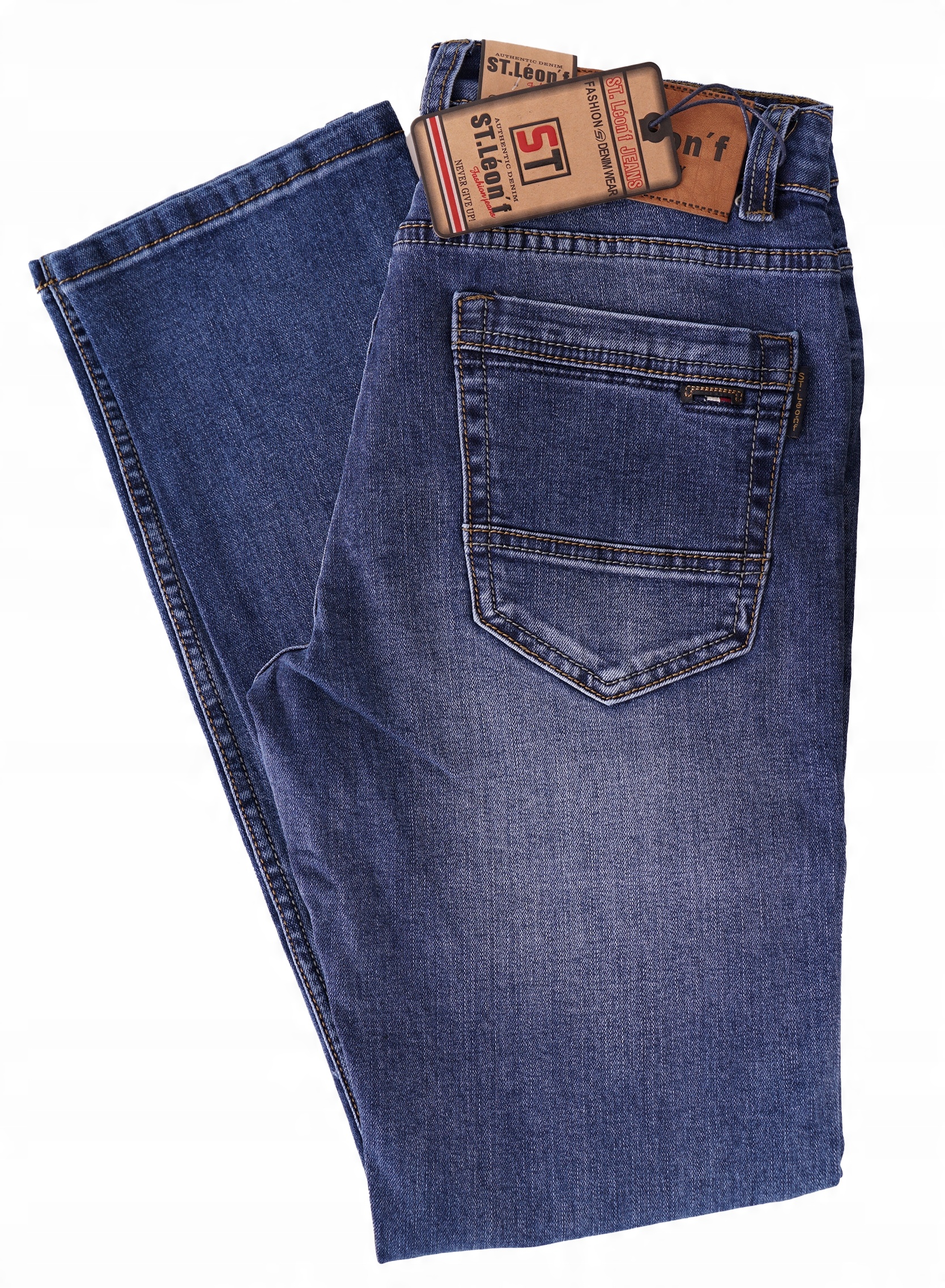 

Spodnie M. Jeans Niebieskie Dżins W40 L32 108-114