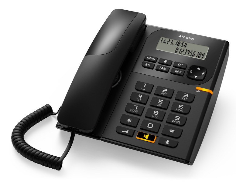 Telefon stacjonarny Alcatel T58 czarny