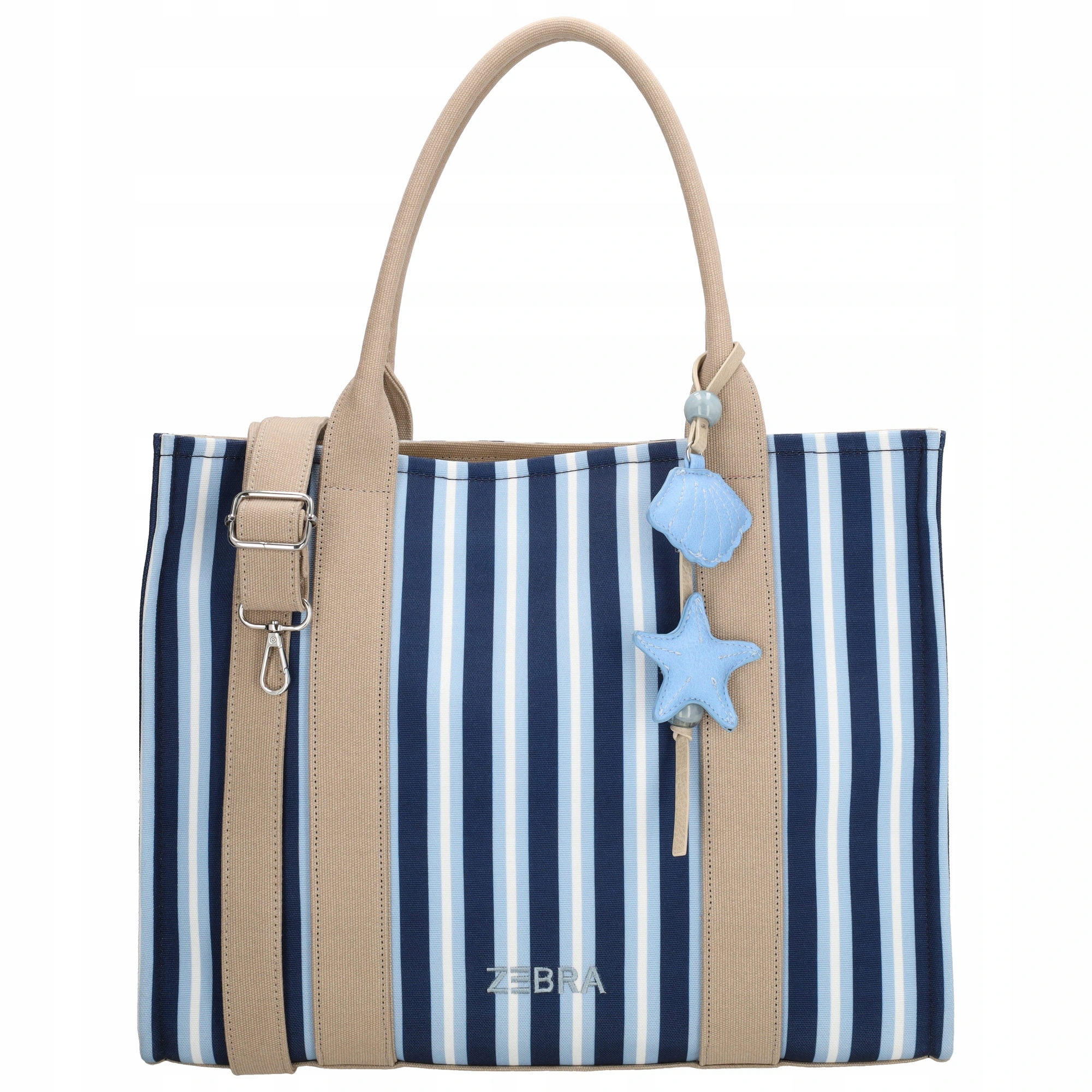 Dámská shopper kabelka Zebra Trends Mira 18L modrá