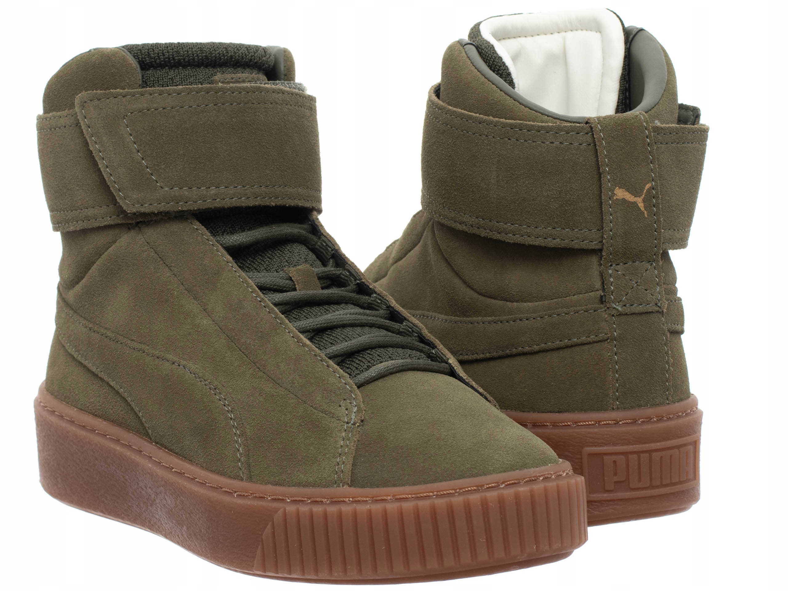 Puma Dámské Boty Platform MID Ow 364588-01 sportovní kožené tenisky