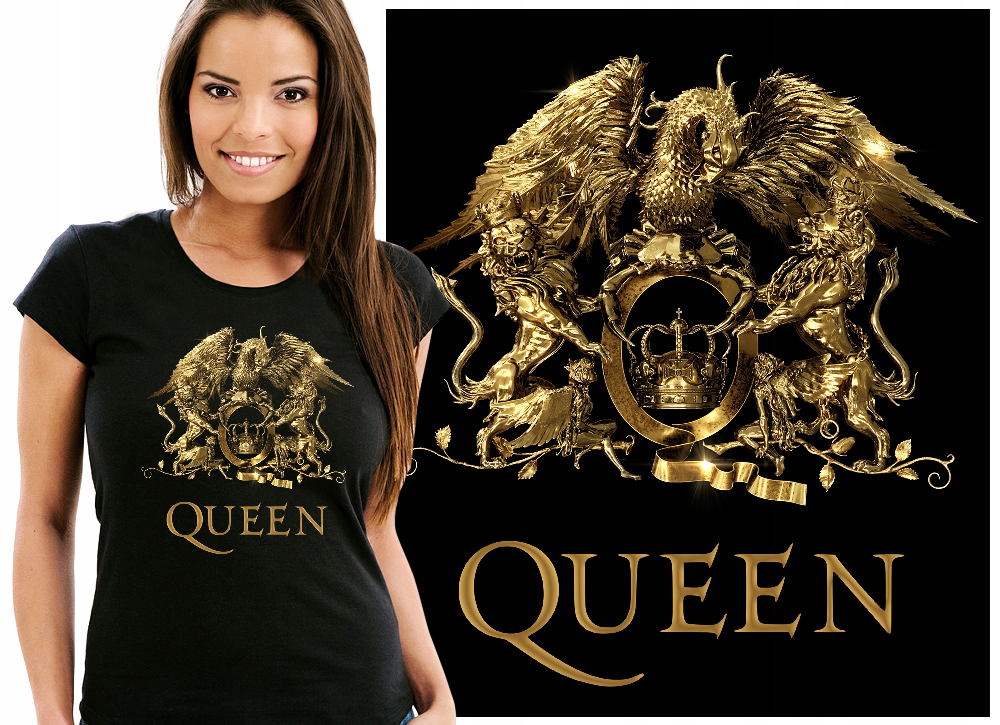 

Queen Freddy Mercury Lambert Koszulka Damska XL