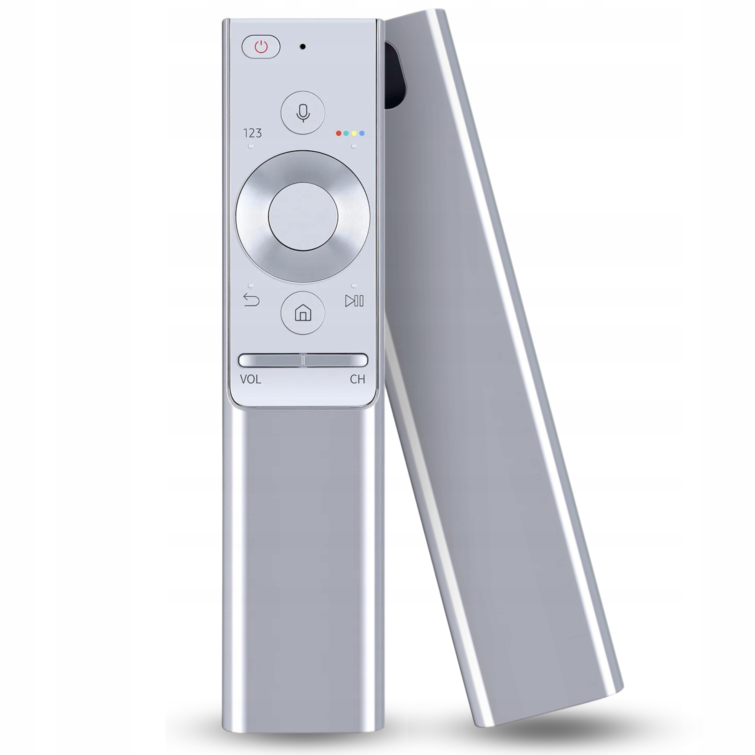 Pilot Głosowy BN59-01270A Do Samsung Smart Tv Srebrny Metalowy