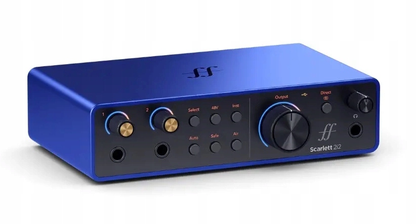 Audio Rozhranie Focusrite Scarlett 2I2 4TH Gen 69 Db Zosilnenie 120 Db