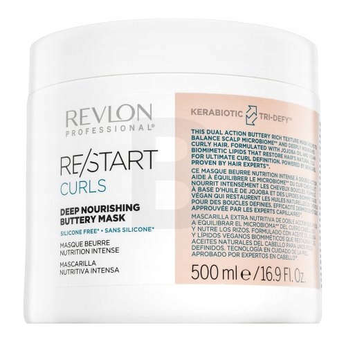 Revlon Professional Restart Curls Deep Nourishing Buttery Mask vyživující m