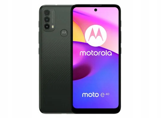 Смартфон Motorola Moto E40 4 ГБ / 64 ГБ 4G (LTE) серый