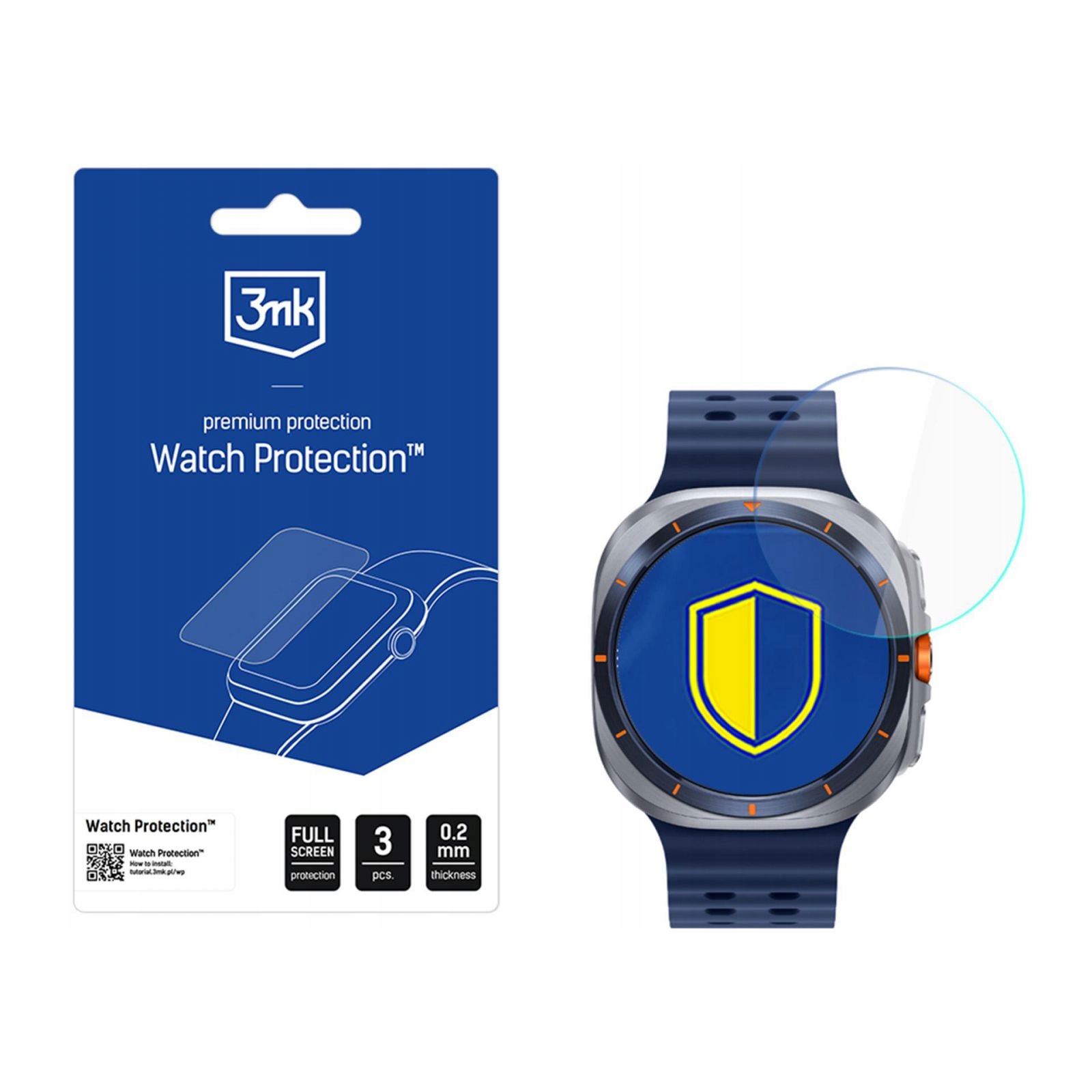 Samsung Galaxy Watch Ultra 2025 3MK Watch Protection Flexibleglass