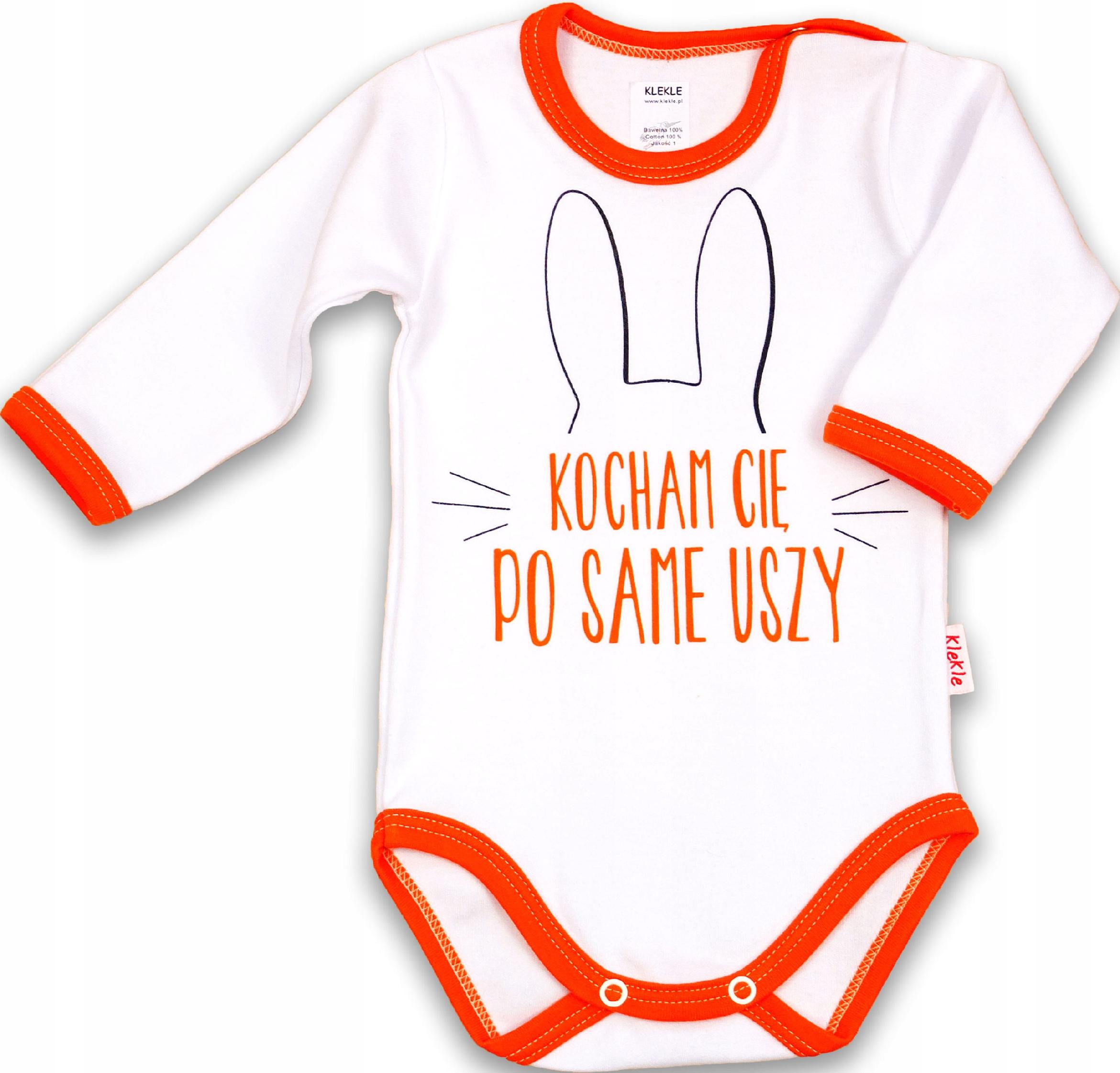 

Body Z Napisami, Duży Wybór Wzorów r 56 Klekle