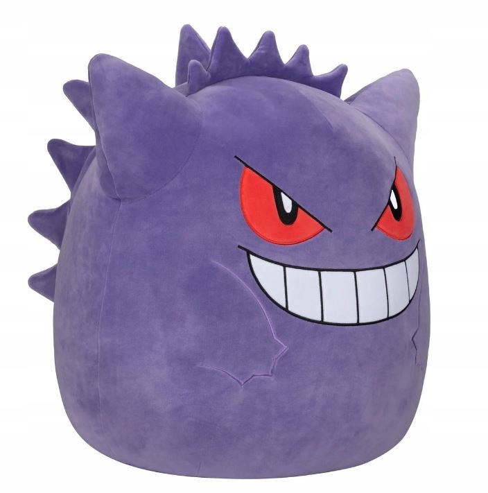 Maskotka Pokemon Go Squishmallows Pluszak Gengar Przytulanka Zabawka 35cm
