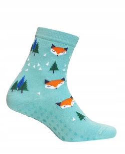 

Wola Skarpety wzór 6-11 +abs k.:TURQUOISE r.:30/32