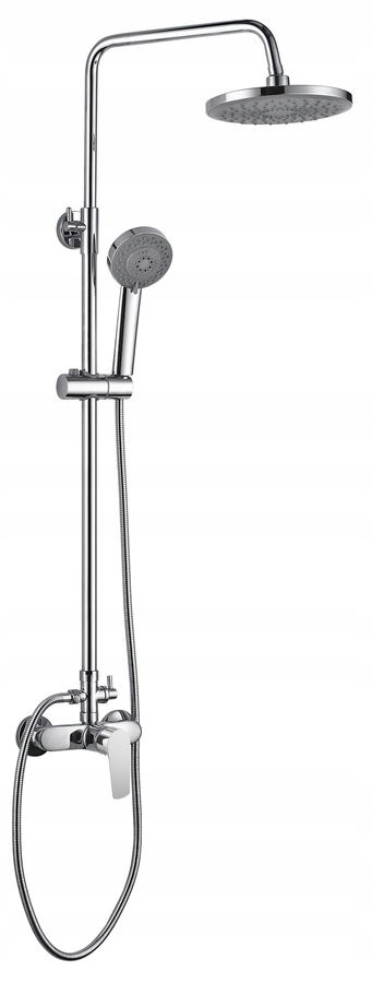 Lotta sprchový stĺp s pákovou batériou, chróm (LT690) /ka/