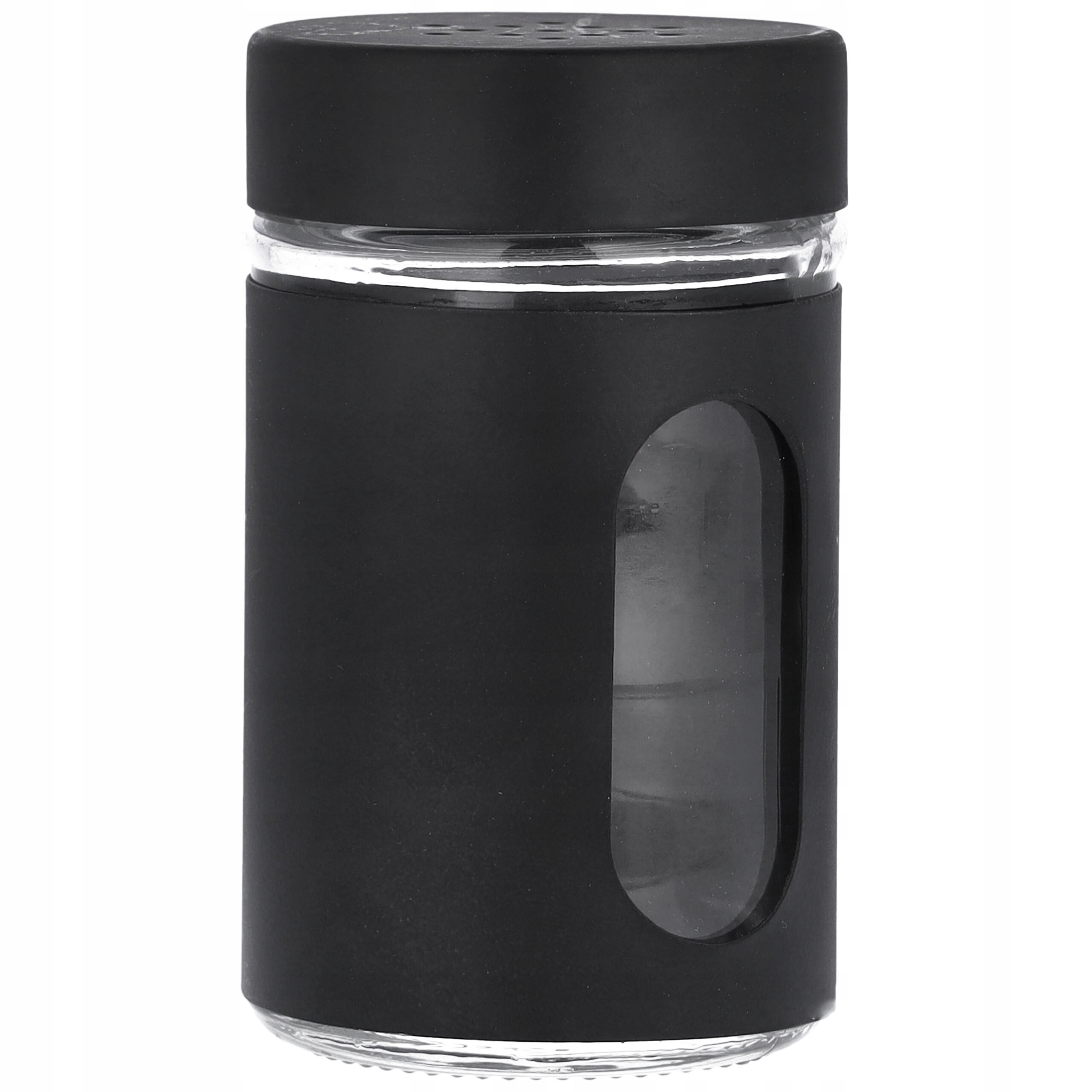 

Przyprawnik solniczka pieprzniczka szklana czarna