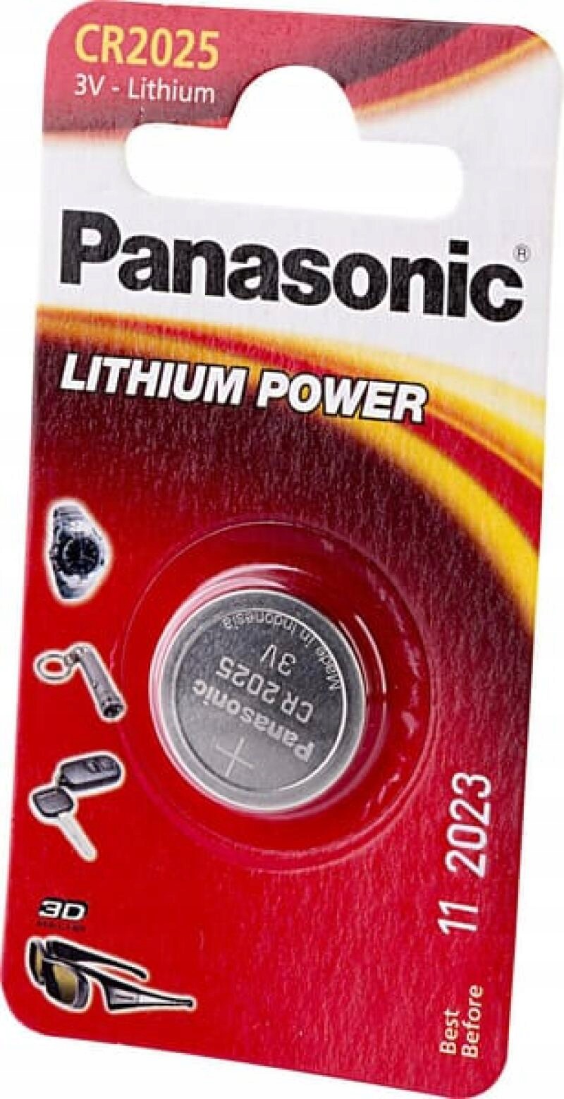 Panasonic Bateria Litowa CR2032 Cell Power 3.0V Blister