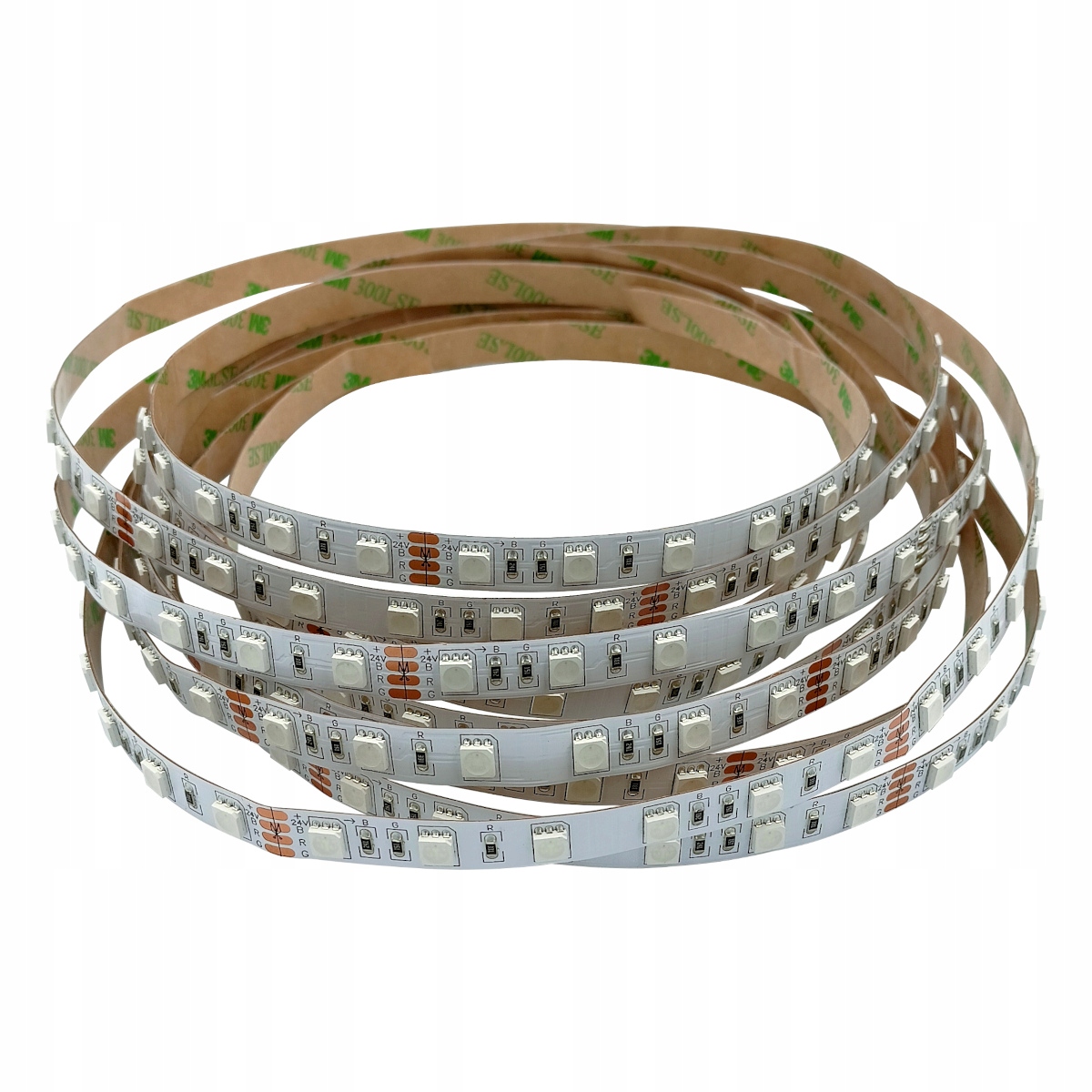 

Taśma Led 5050 Rgb Profi 24V DC 60 LED/m IP20 1m