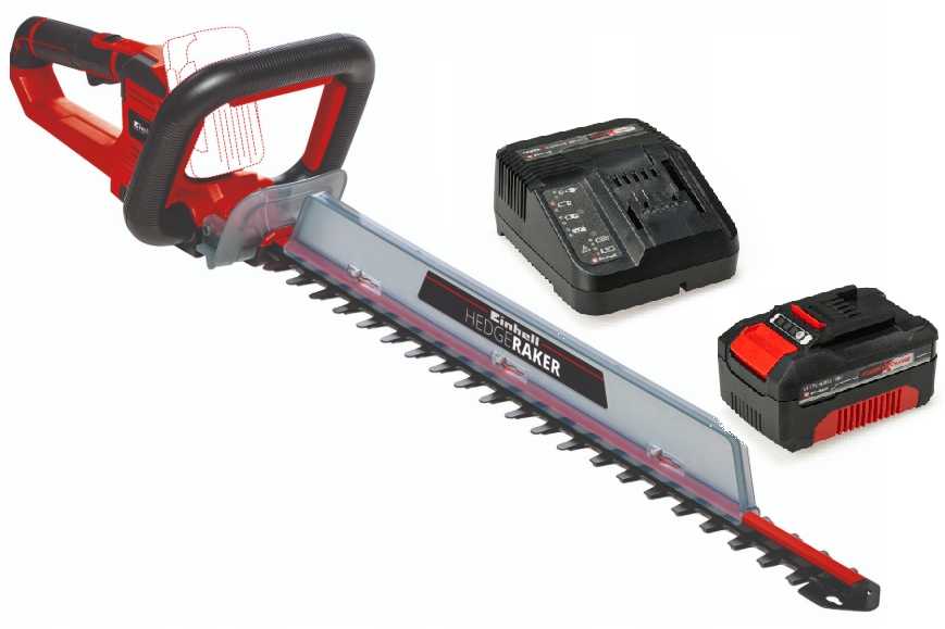 Einhell Nůžky Na Živý Plot Ge-ch 18/60 Li 3410930 Sada Akumulátor 4,0AH