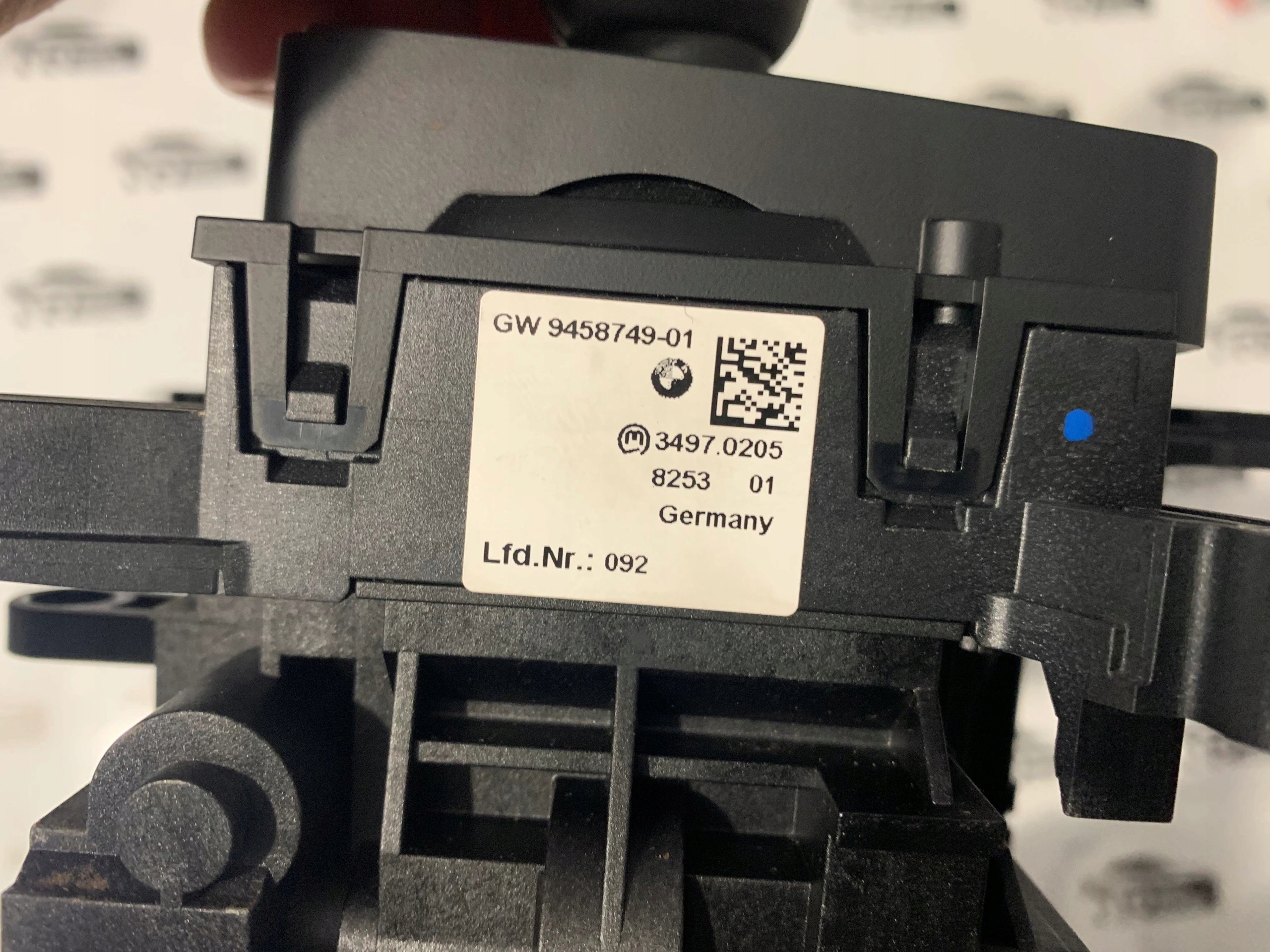 кулиса ручка переключения передач керамика BMW 7 G11 G12 9458749
