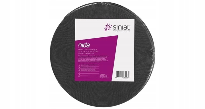 NIDA Taśma akustyczna 30mm 30mb