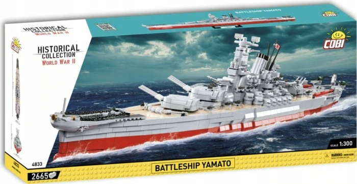 

Cobi 4833 Hc Wwii okręt wojenny Yamato