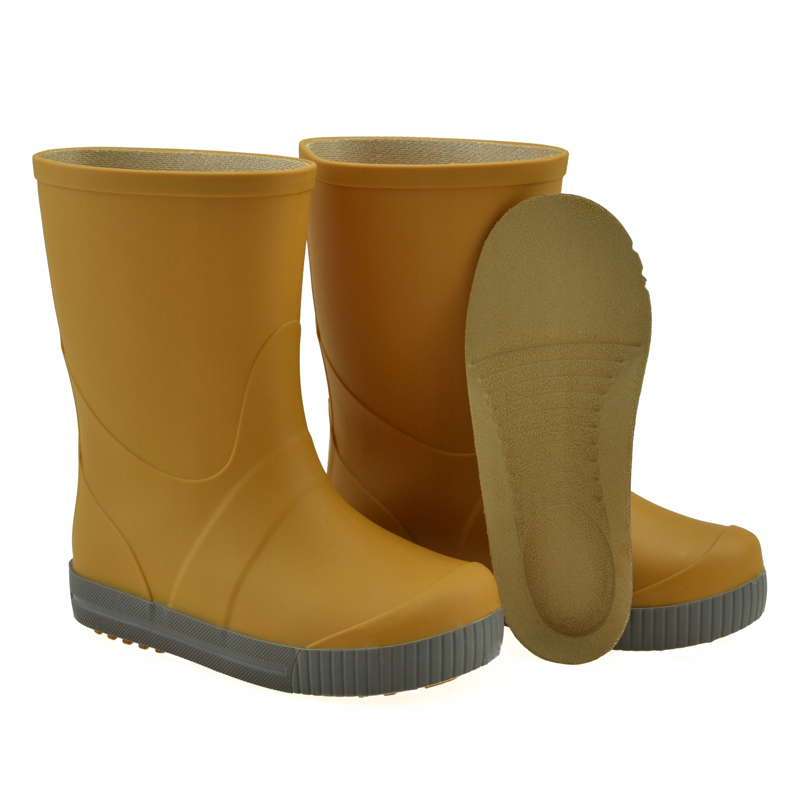 GUMOWCE kalosze DZIECIĘCE DYNIOWE gumiaki WAVE 26 Materiał tworzywo sztuczne