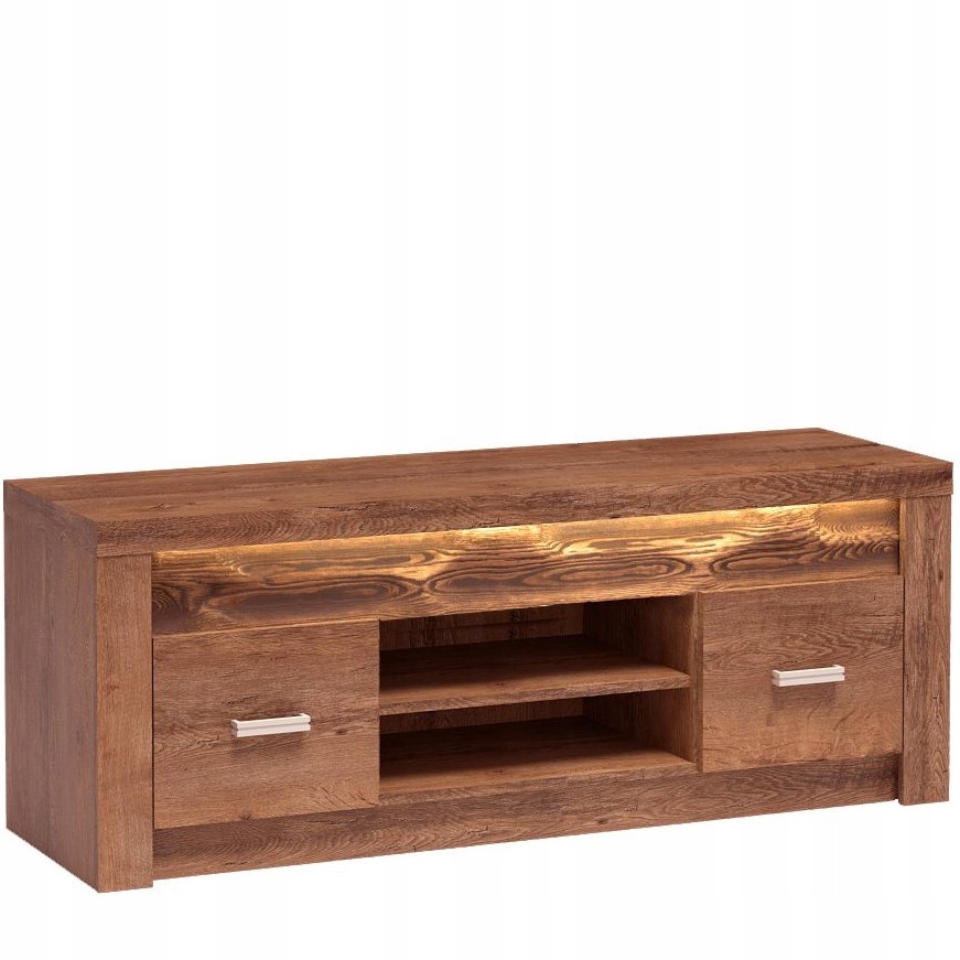 SZAFKA RTV STOLIK TV 137 cm INDIANAPOLIS I-9 JESION JASNY