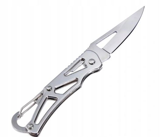 NÓŻ SCYZORYK PŁASKI LEKKI NÓŻ SKŁADANY CHROM EAN (GTIN) 5904734415718