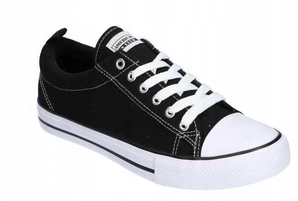 

Nowość ObuwiE sznur Trampki American Black r.41