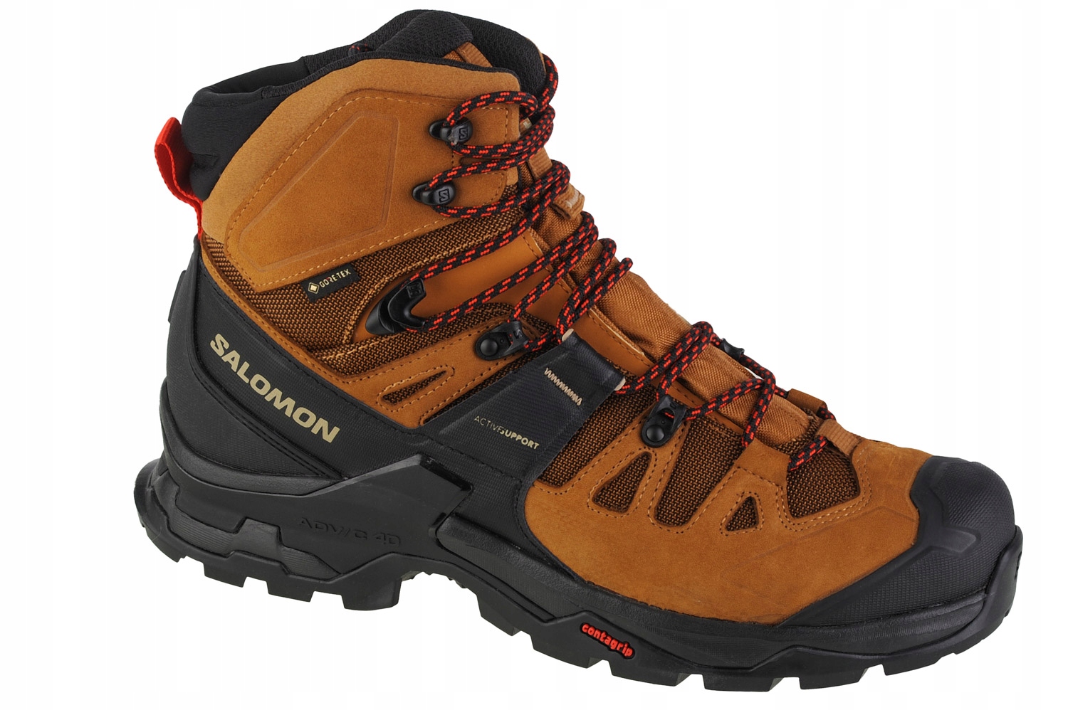 Salomon Quest 4 Gtx [40 2/3] Pánské trekové boty Nubuk Hnědá